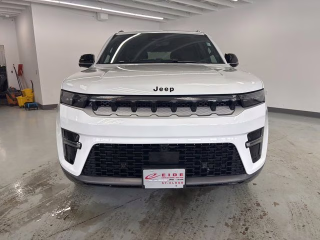 2026 Bright White Clearcoat Jeep Grand Wagoneer L 4x4 4X4 SUV