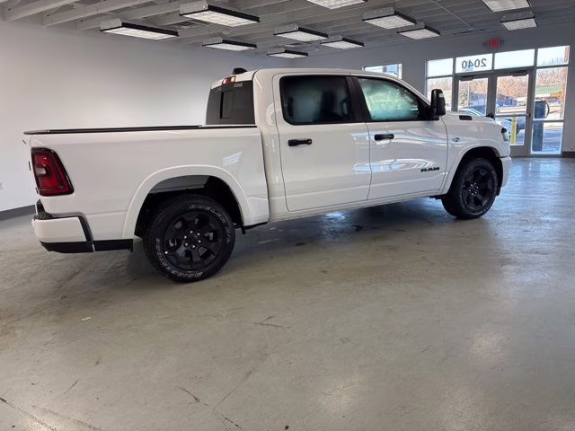 2026 Bright White Clearcoat Ram 1500 Big Horn Night Edition 4X4 Truck