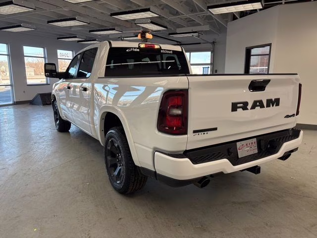2026 Bright White Clearcoat Ram 1500 Big Horn Night Edition 4X4 Truck