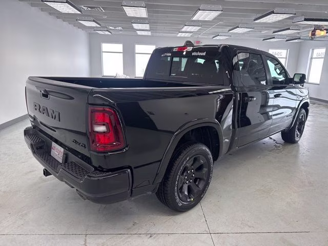 2026 Diamond Black Crystal Pearlcoat Ram 1500 Big Horn Night Edition 4X4 Truck