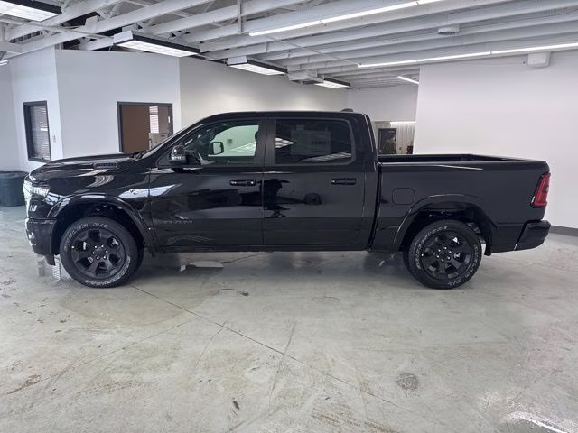 2026 Diamond Black Crystal Pearlcoat Ram 1500 Big Horn Night Edition 4X4 Truck