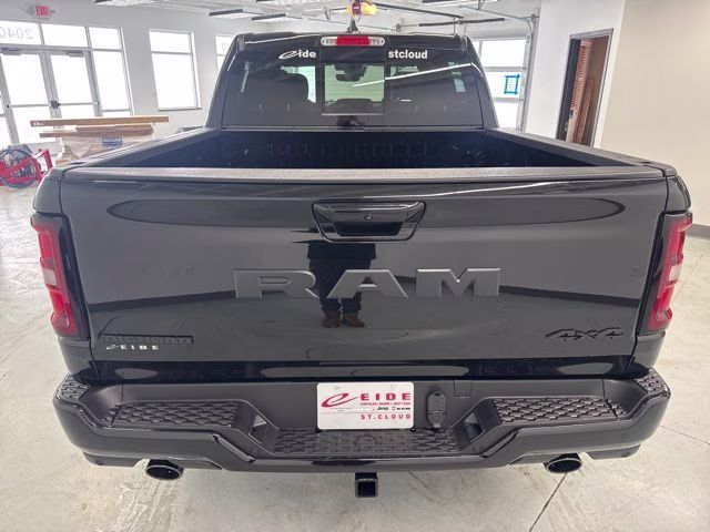 2026 Diamond Black Crystal Pearlcoat Ram 1500 Big Horn Night Edition 4X4 Truck