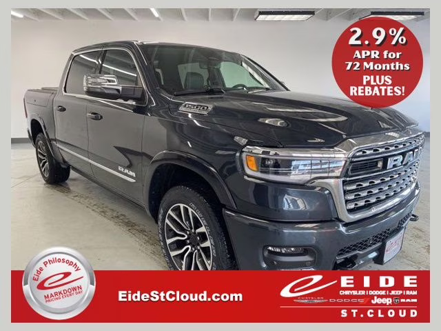 2026 Forged Blue Metallic Ram 1500 Limited 4X4 Truck