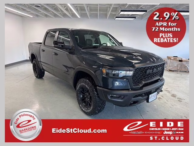 2026 Forged Blue Metallic Ram 1500 Rebel 4X4 Truck