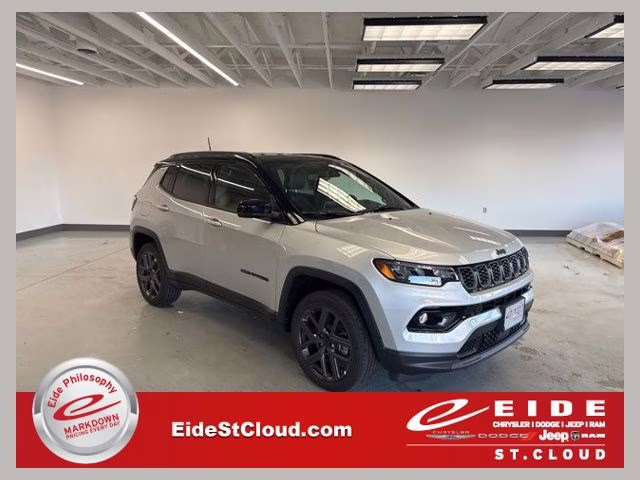2026 Silver Zynith Metallic Clearcoat Jeep Compass Limited 4X4 SUV