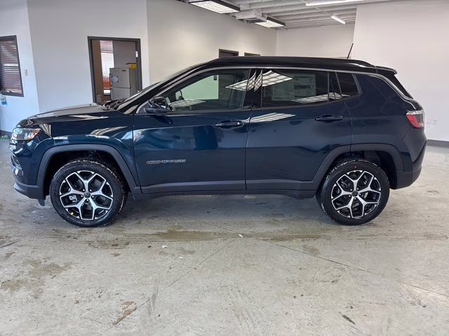 2026 Fathom Blue Pearl Coat Jeep Compass Limited 4X4 SUV