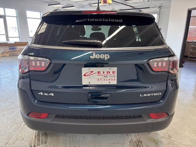 2026 Fathom Blue Pearl Coat Jeep Compass Limited 4X4 SUV