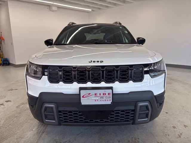 2026 Bright White Clearcoat Jeep Cherokee Overland 4X4 SUV