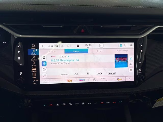 2026 Bright White Clearcoat Jeep Cherokee Overland 4X4 SUV