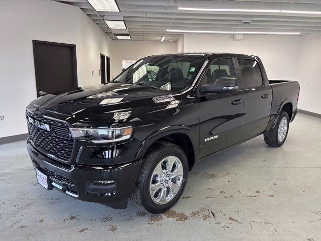 2026 Diamond Black Crystal Pearlcoat Ram 1500 Big Horn 4X4 Truck