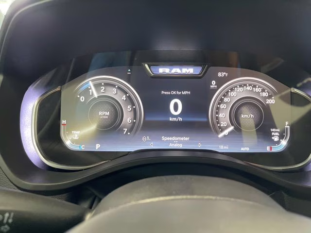 2026 Diamond Black Crystal Pearlcoat Ram 1500 Big Horn 4X4 Truck