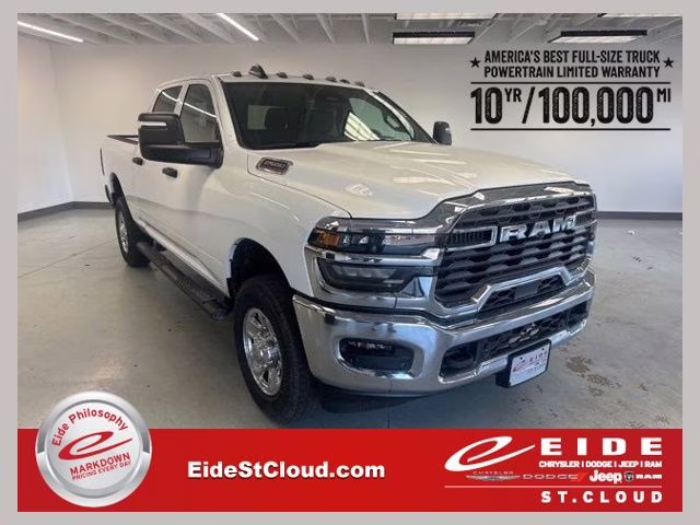 2026 Bright White Clearcoat Ram 2500 Tradesman 4X4 Truck
