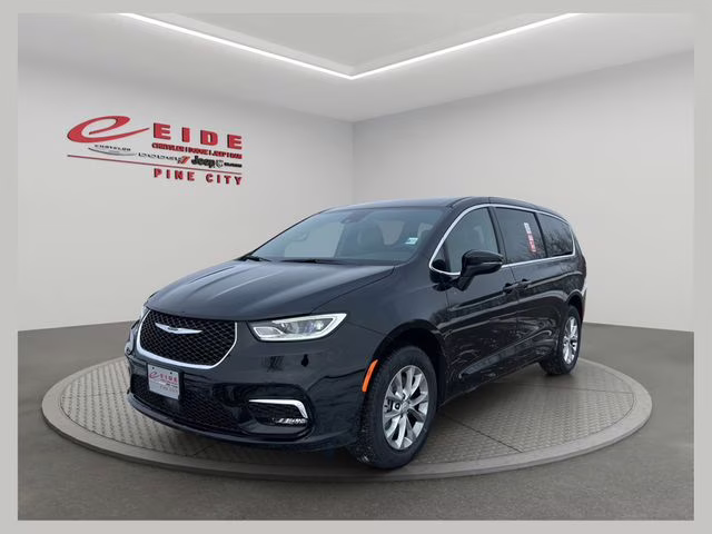 2026 Diamond Black Crystal Pearlcoat Chrysler Pacifica Select AWD Van