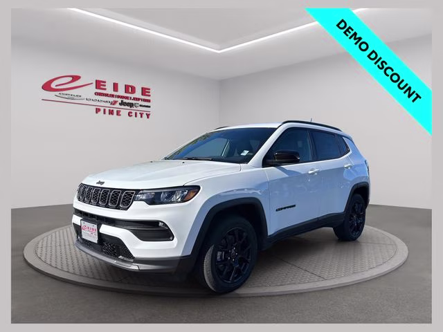 2026 Bright White Clearcoat Jeep Compass Altitude 4X4 SUV