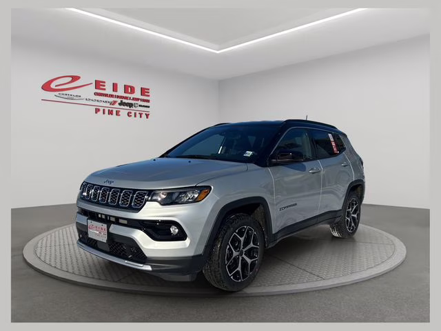 2026 Silver Zynith Metallic Clearcoat Jeep Compass Limited 4X4 SUV