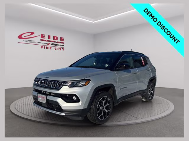 2026 Silver Zynith Metallic Clearcoat Jeep Compass Limited 4X4 SUV
