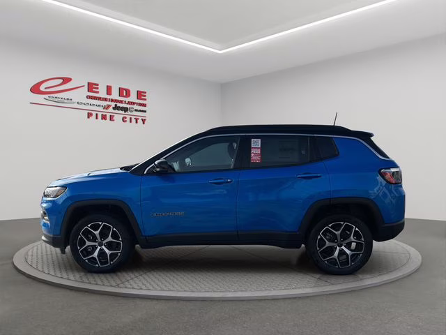 2026 Hydro Blue Pearlcoat Jeep Compass Limited 4X4 SUV