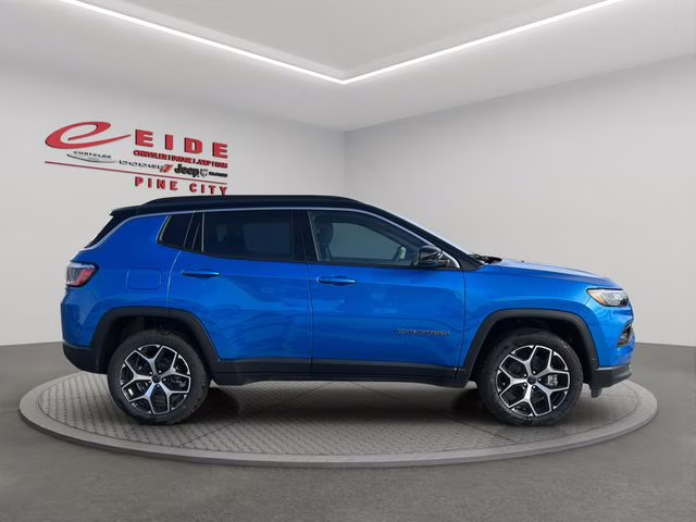 2026 Hydro Blue Pearlcoat Jeep Compass Limited 4X4 SUV