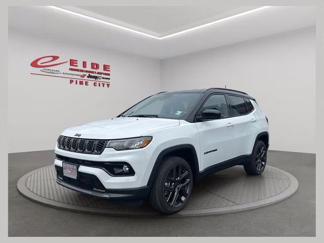 2026 Bright White Clearcoat Jeep Compass Limited 4X4 SUV