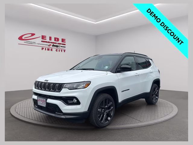 2026 Bright White Clearcoat Jeep Compass Limited 4X4 SUV