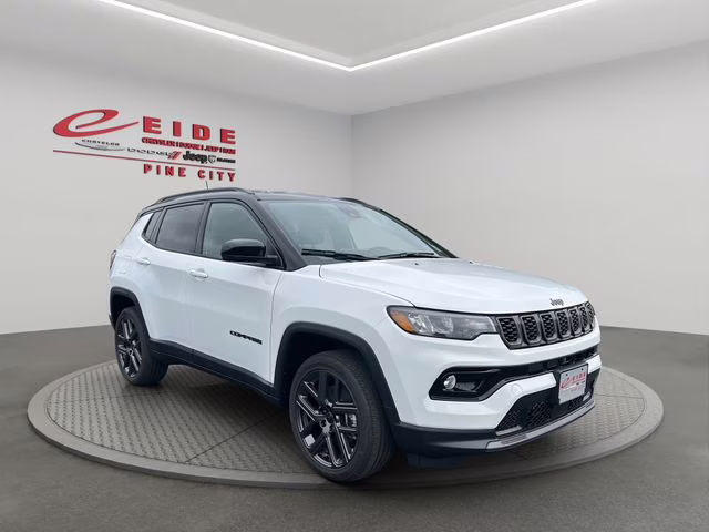 2026 Bright White Clearcoat Jeep Compass Limited 4X4 SUV