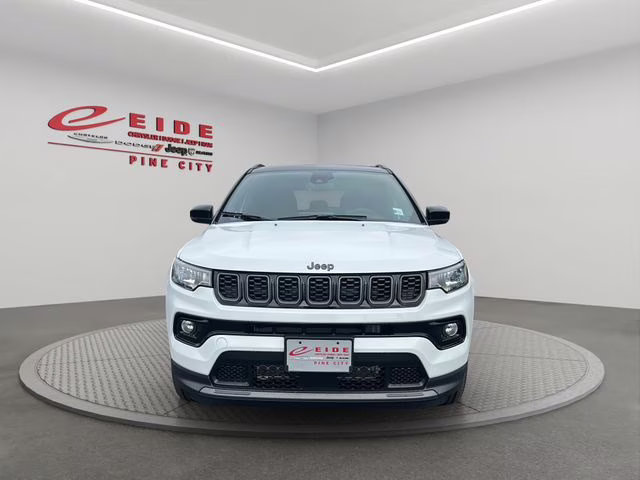 2026 Bright White Clearcoat Jeep Compass Limited 4X4 SUV