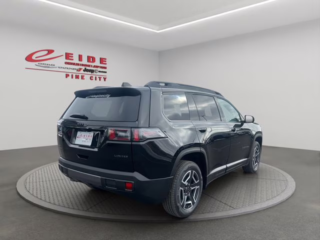 2026 Diamond Black Crystal Pearlcoat Jeep Cherokee Limited 4X4 SUV