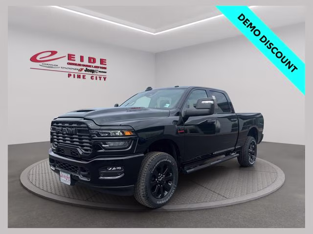 2026 Diamond Black Crystal Pearlcoat Ram 2500 Tradesman 4X4 Truck