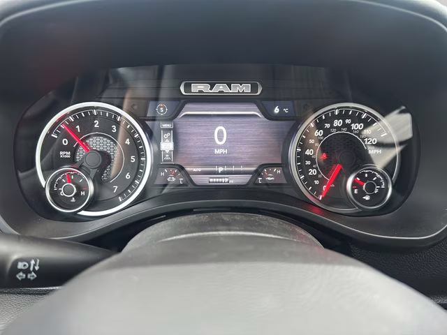 2026 Bright White Clearcoat Ram 1500 Big Horn Night Edition 4X4 Truck