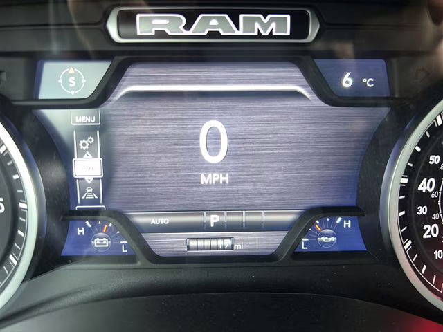 2026 Bright White Clearcoat Ram 1500 Big Horn Night Edition 4X4 Truck