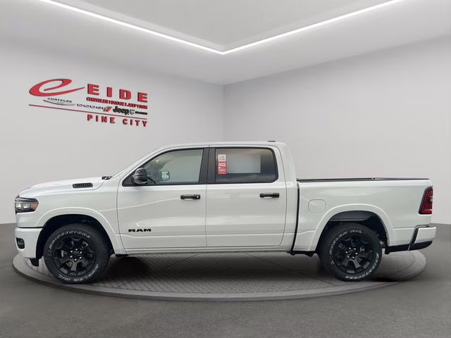 2026 Bright White Clearcoat Ram 1500 Big Horn Night Edition 4X4 Truck