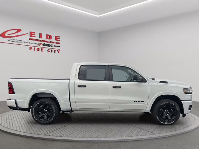 2026 Bright White Clearcoat Ram 1500 Big Horn Night Edition 4X4 Truck