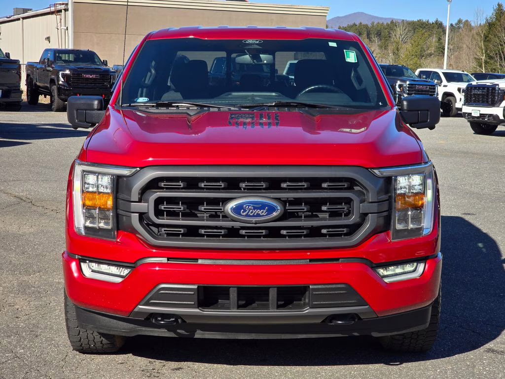 2022 Red Metallic Ford F-150 XLT 4X4 Truck