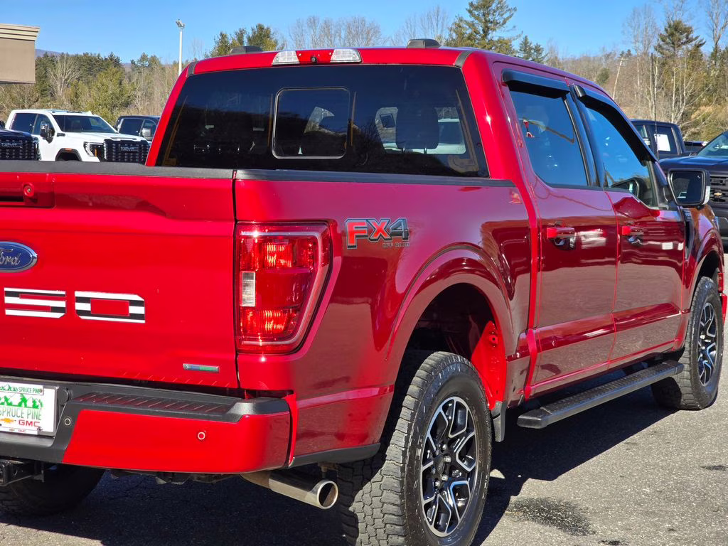 2022 Red Metallic Ford F-150 XLT 4X4 Truck