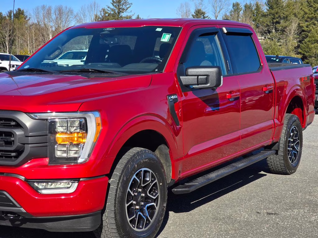 2022 Red Metallic Ford F-150 XLT 4X4 Truck