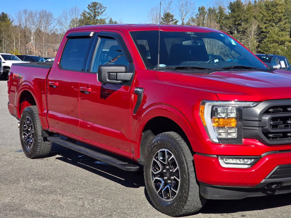 2022 Red Metallic Ford F-150 XLT 4X4 Truck