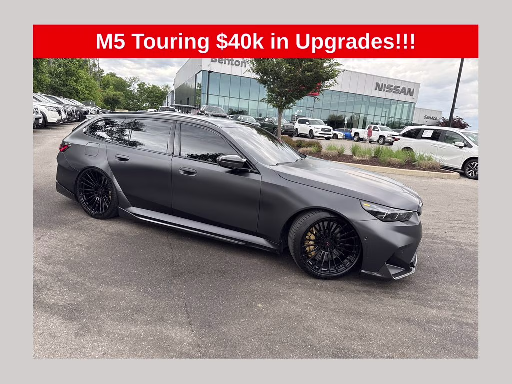 2025 Frozen Deep Grey Metallic BMW M5 Base AWD Crossover