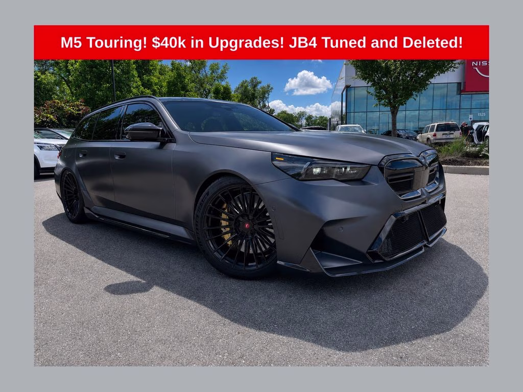 2025 Frozen Deep Grey Metallic BMW M5 Base AWD Crossover