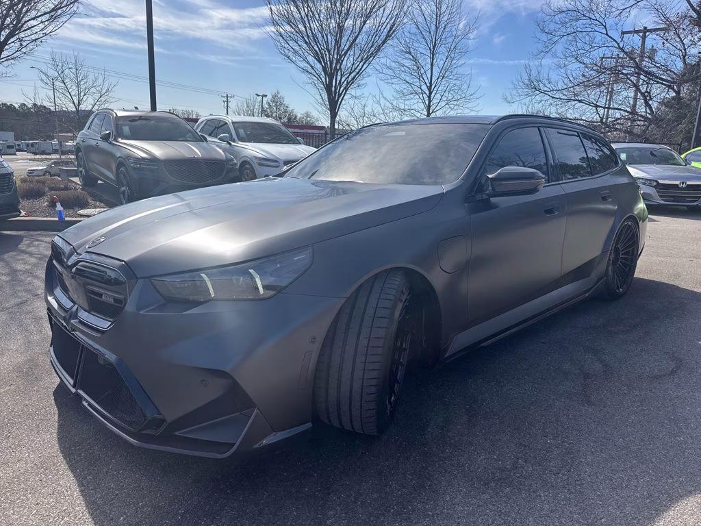 2025 Frozen Deep Grey Metallic BMW M5 Base AWD Crossover