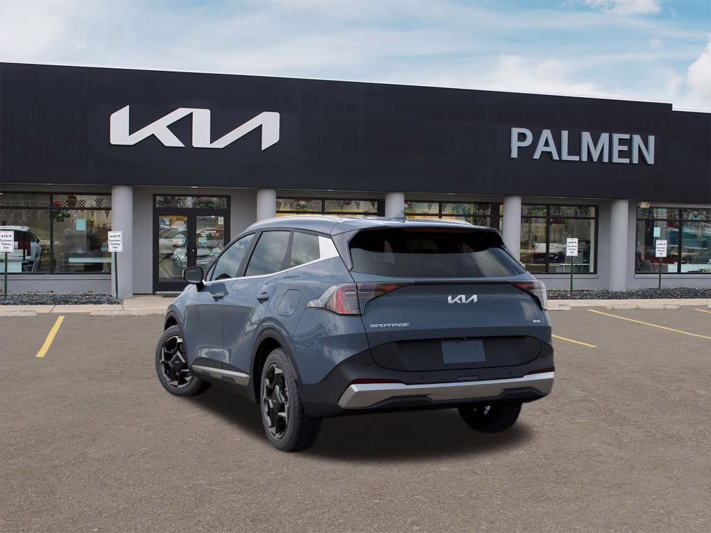2026 Heritage Blue Kia Sportage Hybrid EX AWD SUV