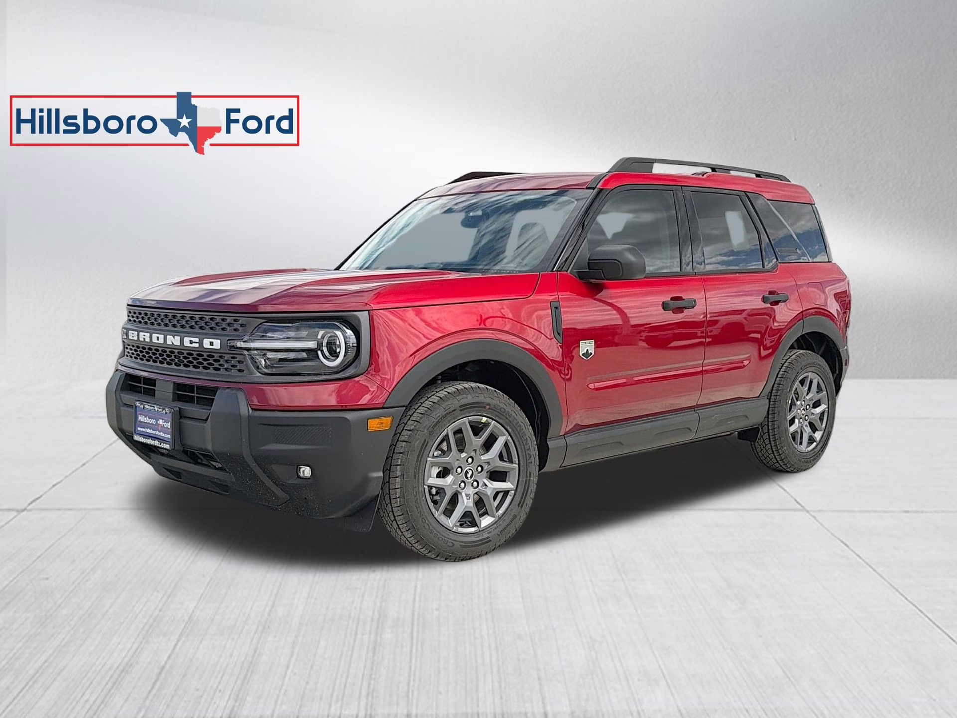 2025 Ruby Red Metallic Tinted Clearcoat Ford Bronco Sport Big Bend 4X4 SUV