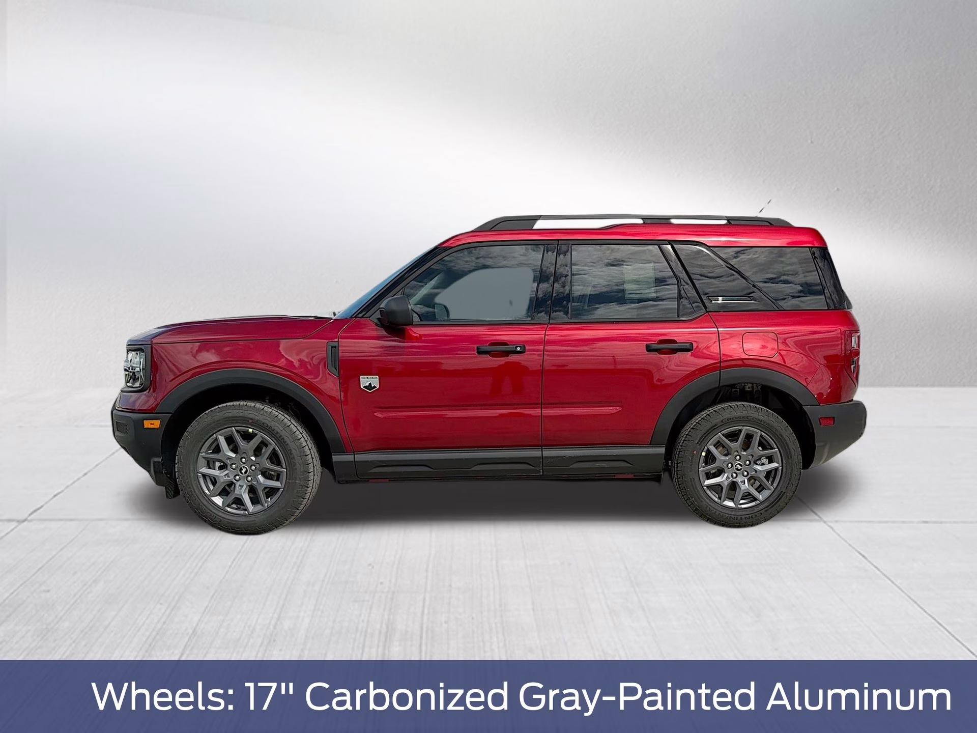 2025 Ruby Red Metallic Tinted Clearcoat Ford Bronco Sport Big Bend 4X4 SUV