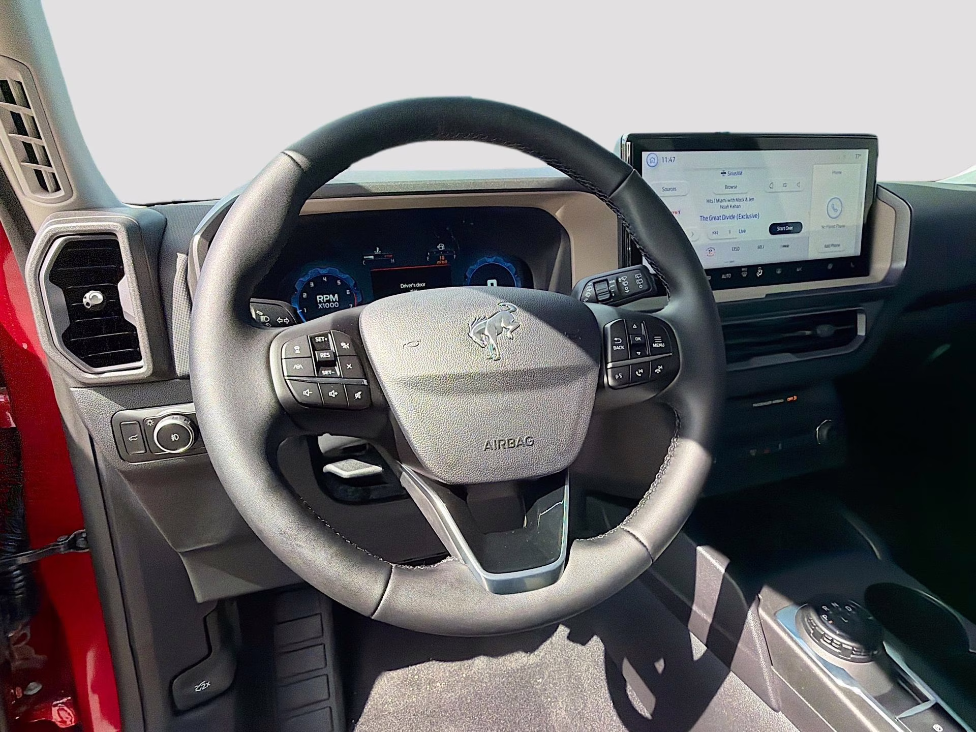 2025 Ruby Red Metallic Tinted Clearcoat Ford Bronco Sport Big Bend 4X4 SUV