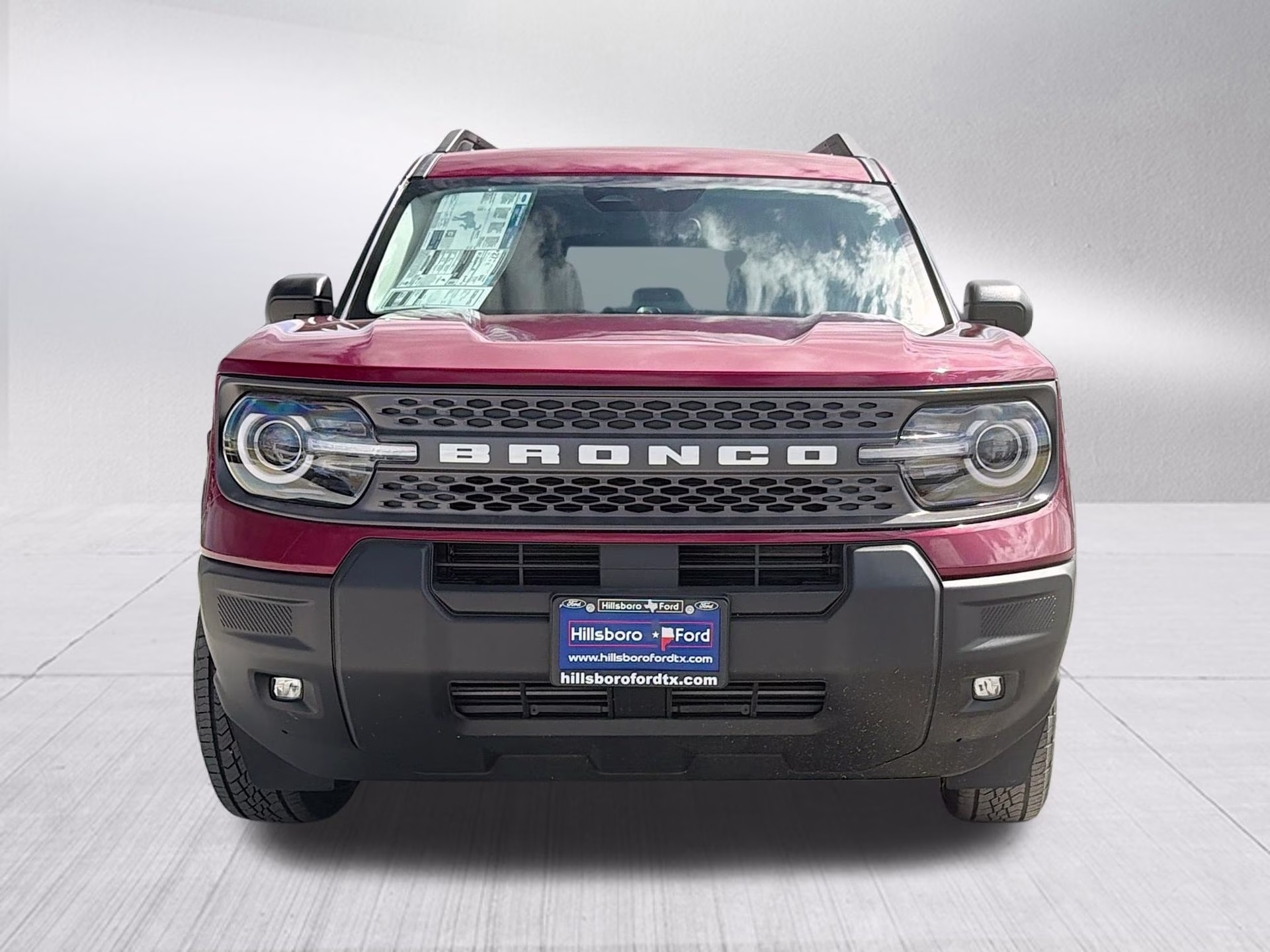 2025 Ruby Red Metallic Tinted Clearcoat Ford Bronco Sport Big Bend 4X4 SUV