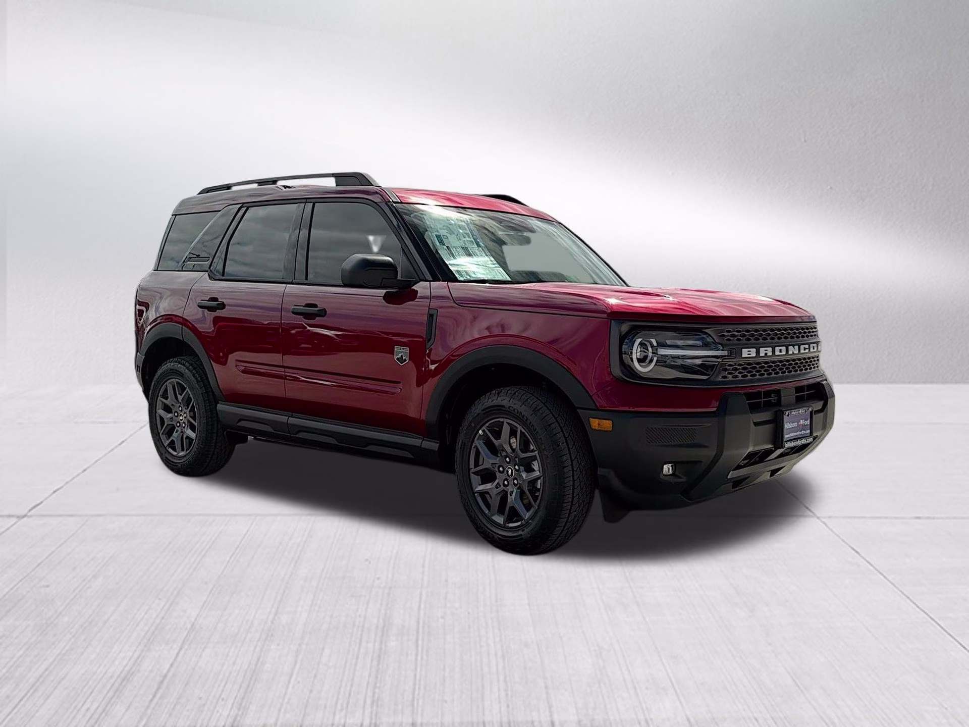 2025 Ruby Red Metallic Tinted Clearcoat Ford Bronco Sport Big Bend 4X4 SUV