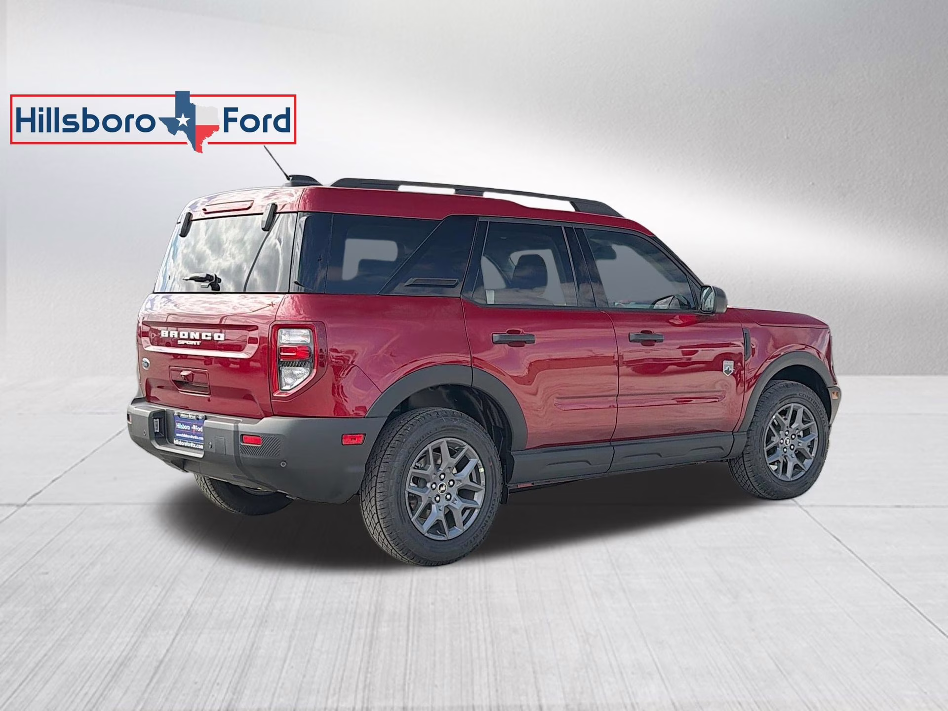 2025 Ruby Red Metallic Tinted Clearcoat Ford Bronco Sport Big Bend 4X4 SUV