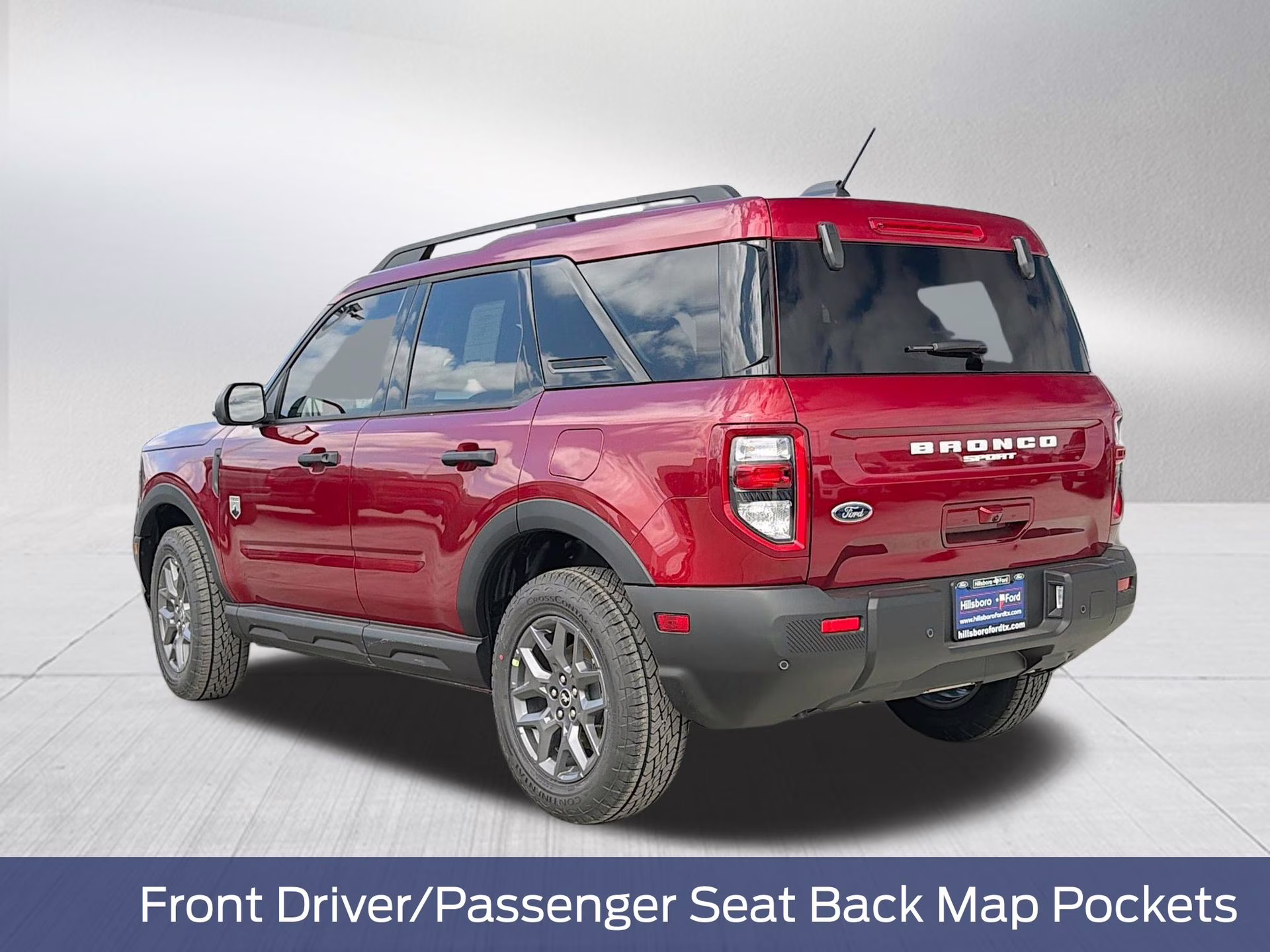 2025 Ruby Red Metallic Tinted Clearcoat Ford Bronco Sport Big Bend 4X4 SUV