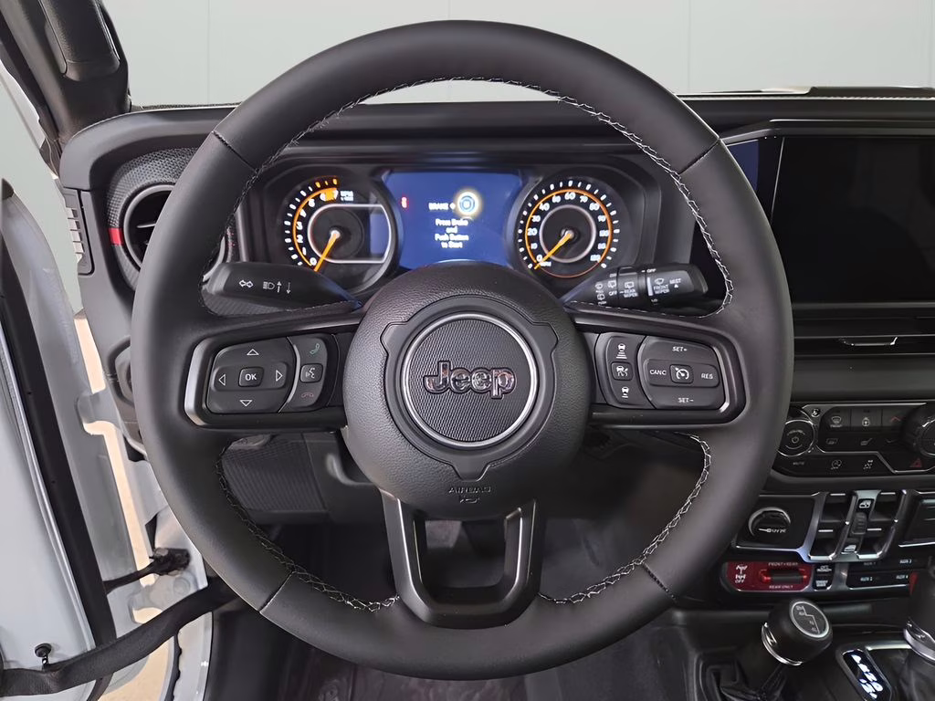 2026 bright white clearcoat Jeep Wrangler Rubicon 4X4 SUV