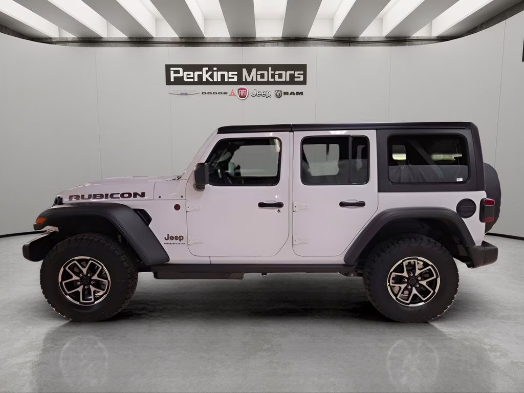 2026 bright white clearcoat Jeep Wrangler Rubicon 4X4 SUV