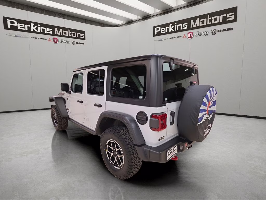 2026 bright white clearcoat Jeep Wrangler Rubicon 4X4 SUV
